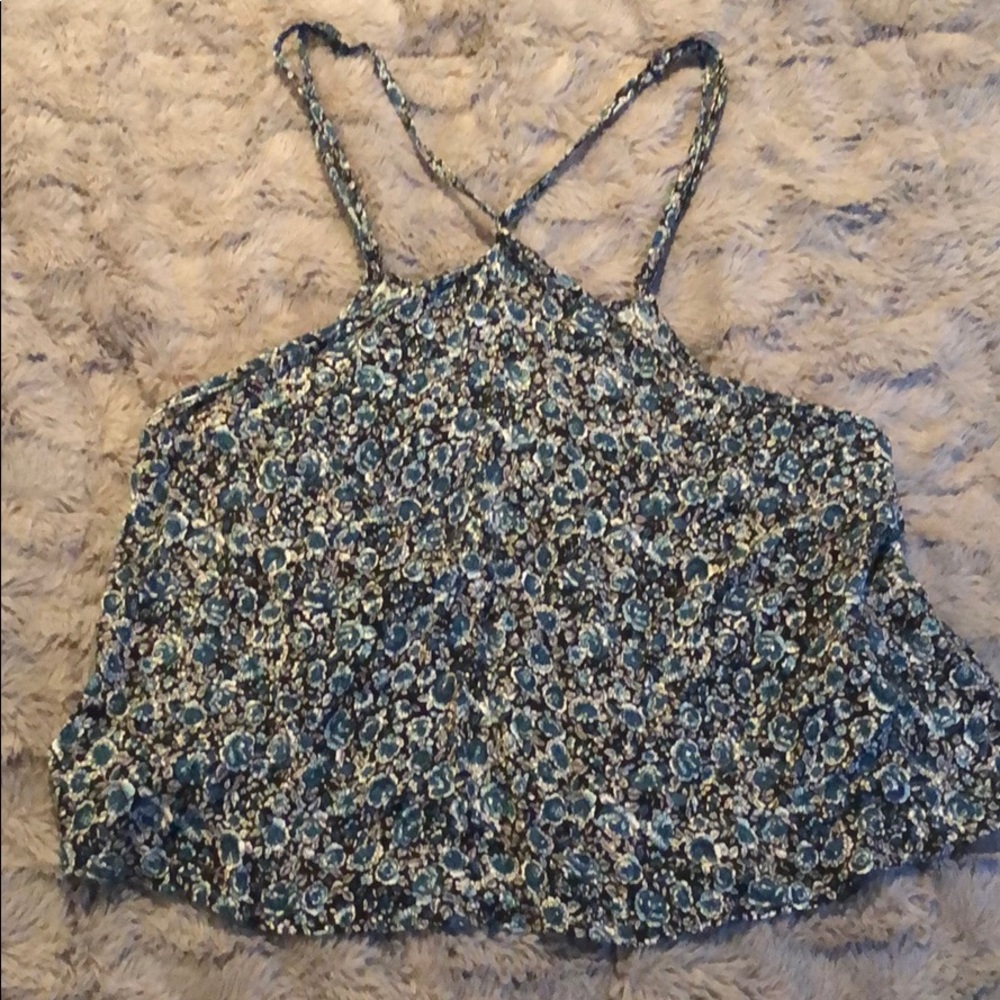 floral tank top
